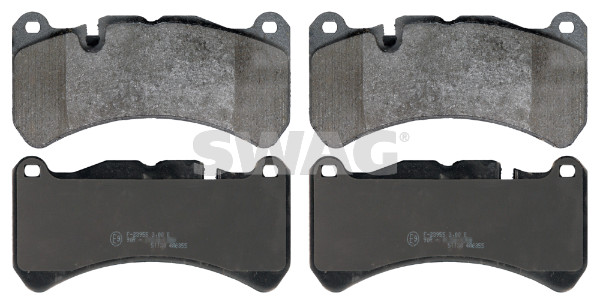 Brake Pad Set, disc brake - 10 11 6138 SWAG